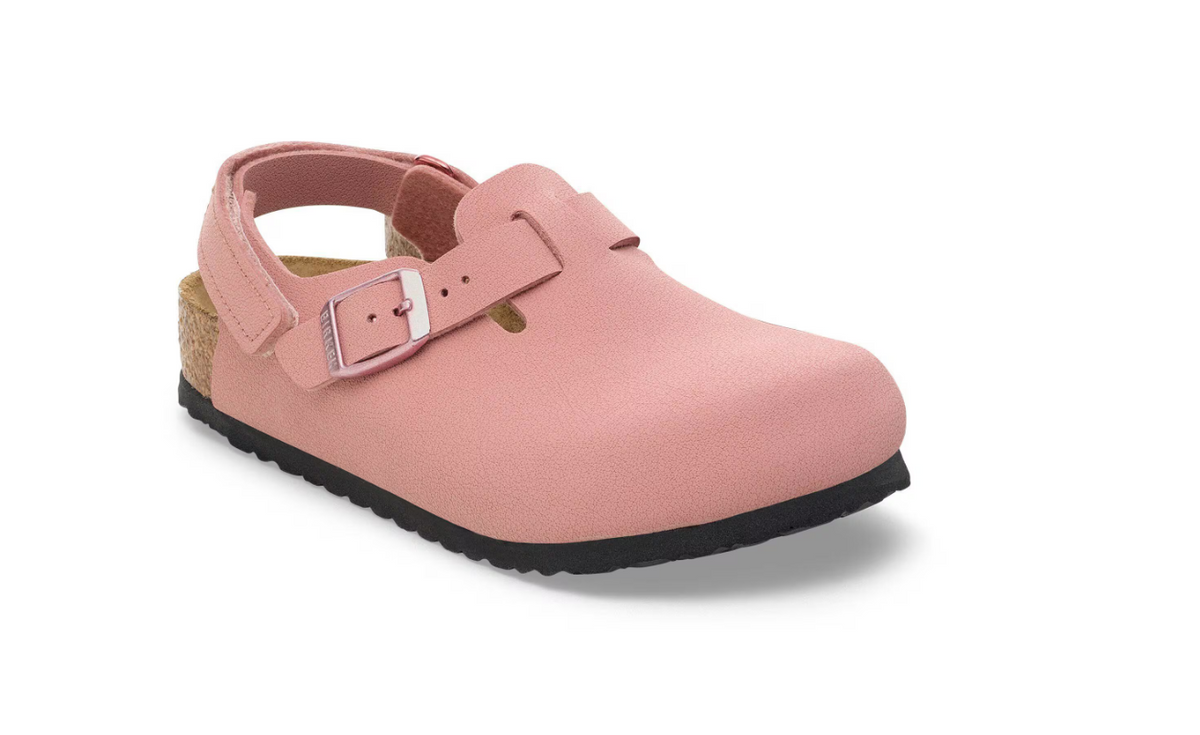 Birkenstock Tokio AS Kids Birko-Flor Nubuck - Pink Clay, Narrow