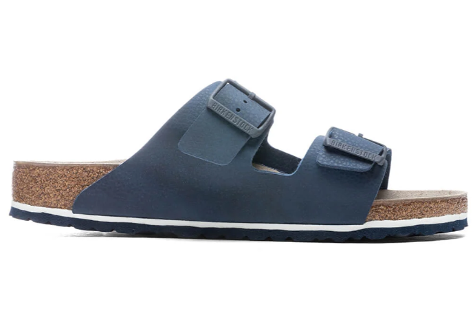 Birkenstock Arizona Birko-Flor Sandals - Desert Soil Blue - Regular
