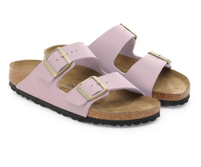 Birkenstock Arizona Birko-Flor Sandals - Faded Purple - Narrow