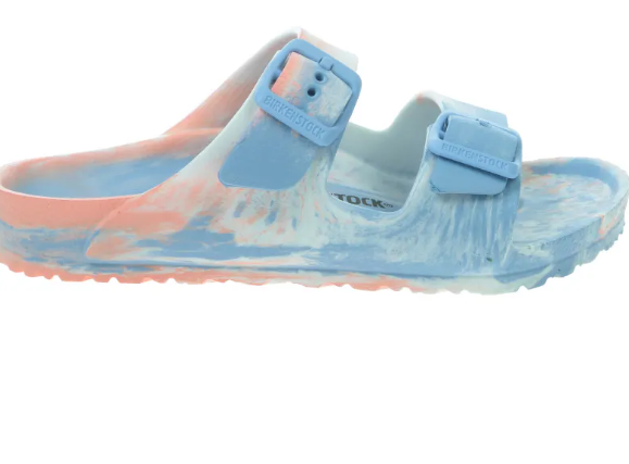 Birkenstock Arizona Kids EVA Sandals - Multi Coral Peach - Narrow