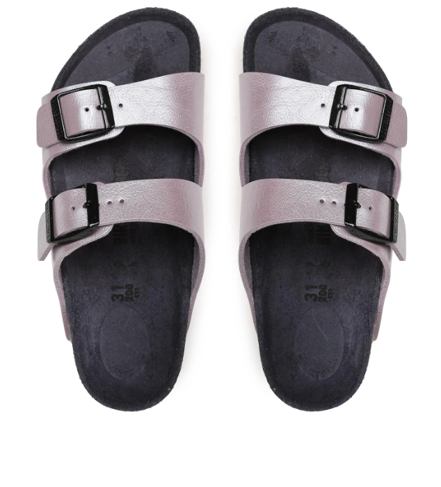 Birkenstock Arizona Kids Graceful Birko-Flor Sandals - Orchid - Narrow