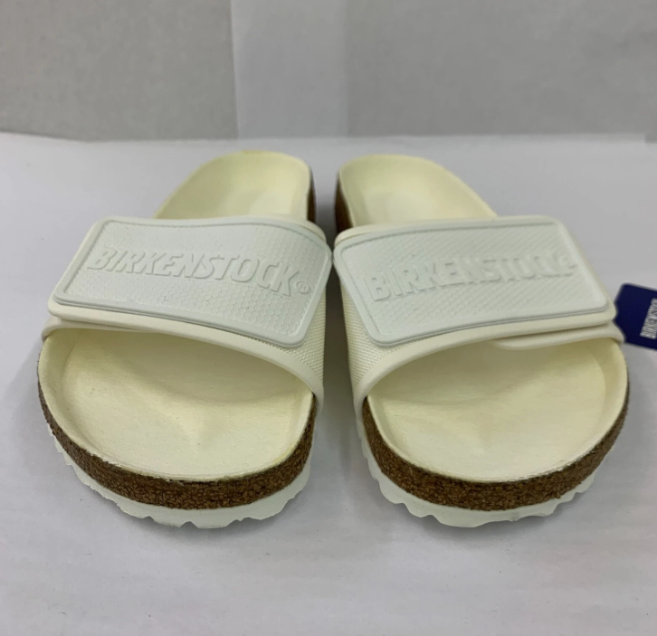 Birkenstock Tema White Microfiber Sandals Regular