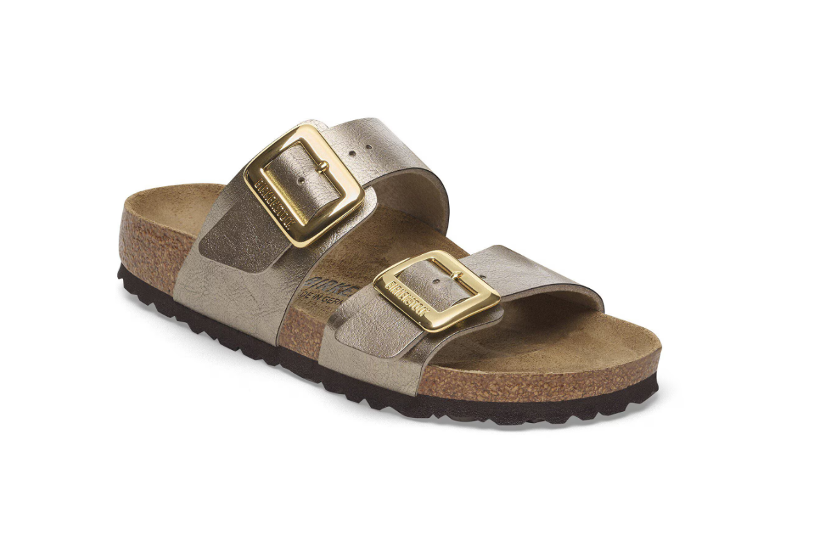 Birkenstock Sydney Cushion Buckle Birko-Flor Graceful -Taupe, Regular