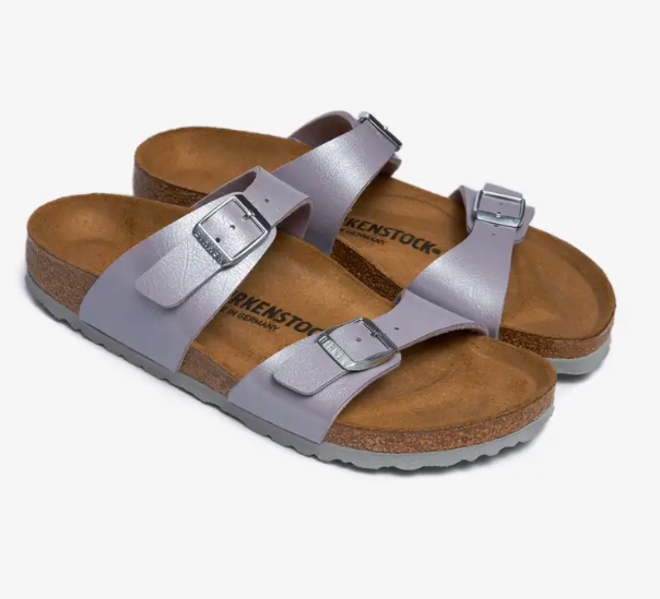 Birkenstock Sydney Graceful Lavender Aura Birko-Flor Narrow