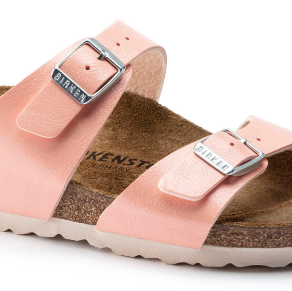 Birkenstock Sydney Birko-Flor Graceful Coral Peach Narrow