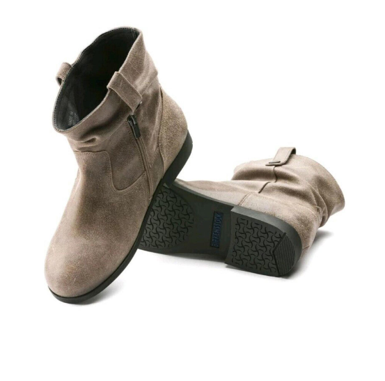 Birkenstock Sarnia VL Suede Leather Taupe Regular