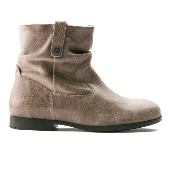 Birkenstock Sarnia VL Suede Leather Taupe Regular