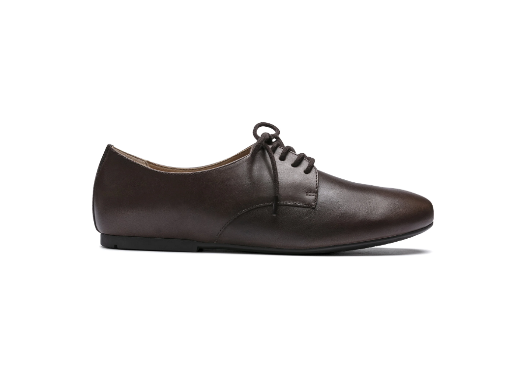 Birkenstock Saunders Natural Leather Brown Narrow