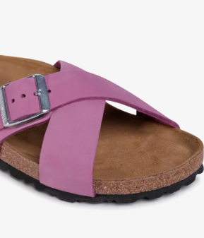 Birkenstock Siena II Nubuck Leather Purple Orchid Narrow