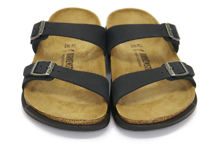 Birkenstock Sierra CT Women's Black Oiled Leather Sandals Regular