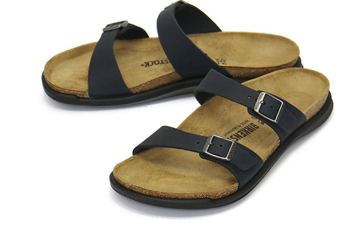 Birkenstock Sierra CT Women's Black Oiled Leather Sandals Regular
