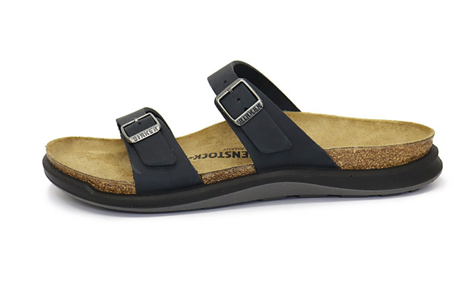 Birkenstock Sierra CT Women's Black Oiled Leather Sandals Regular