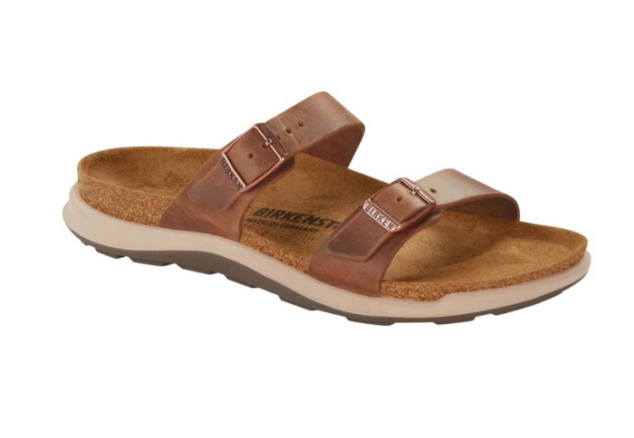 Birkenstock Sierra CT Women's Ginger Brown Oiled Leather Sandals Regular