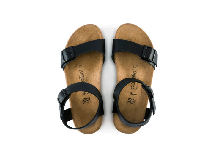 Birkenstock Soley Leather Black Narrow