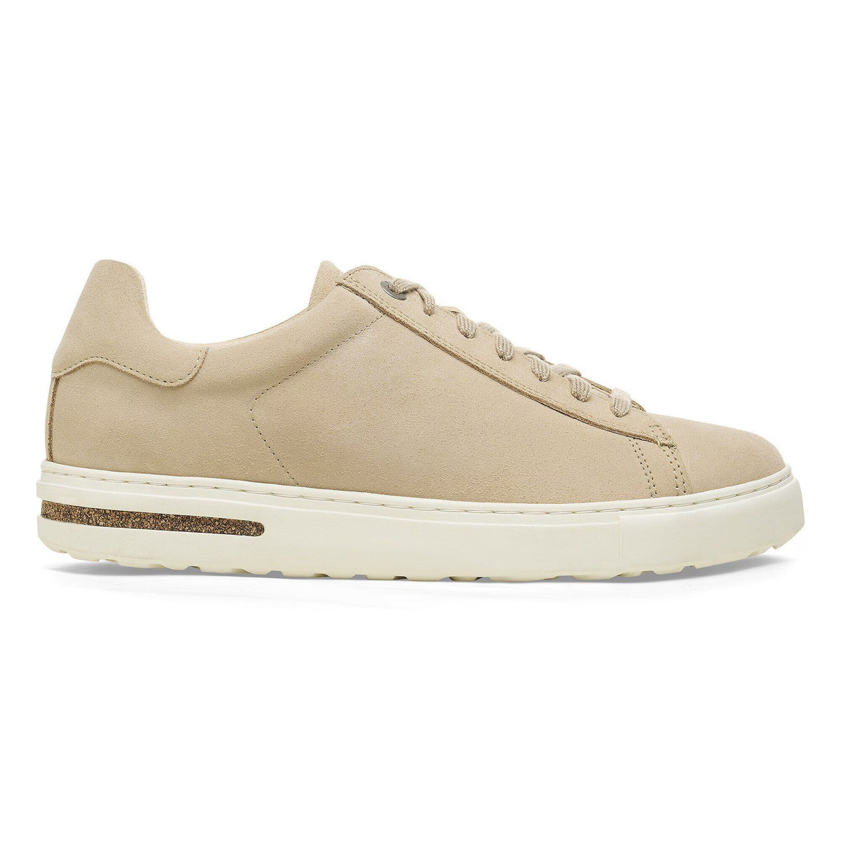 Birkenstock Bend Low Suede Leather Shoes - Sandcastle, Narrow