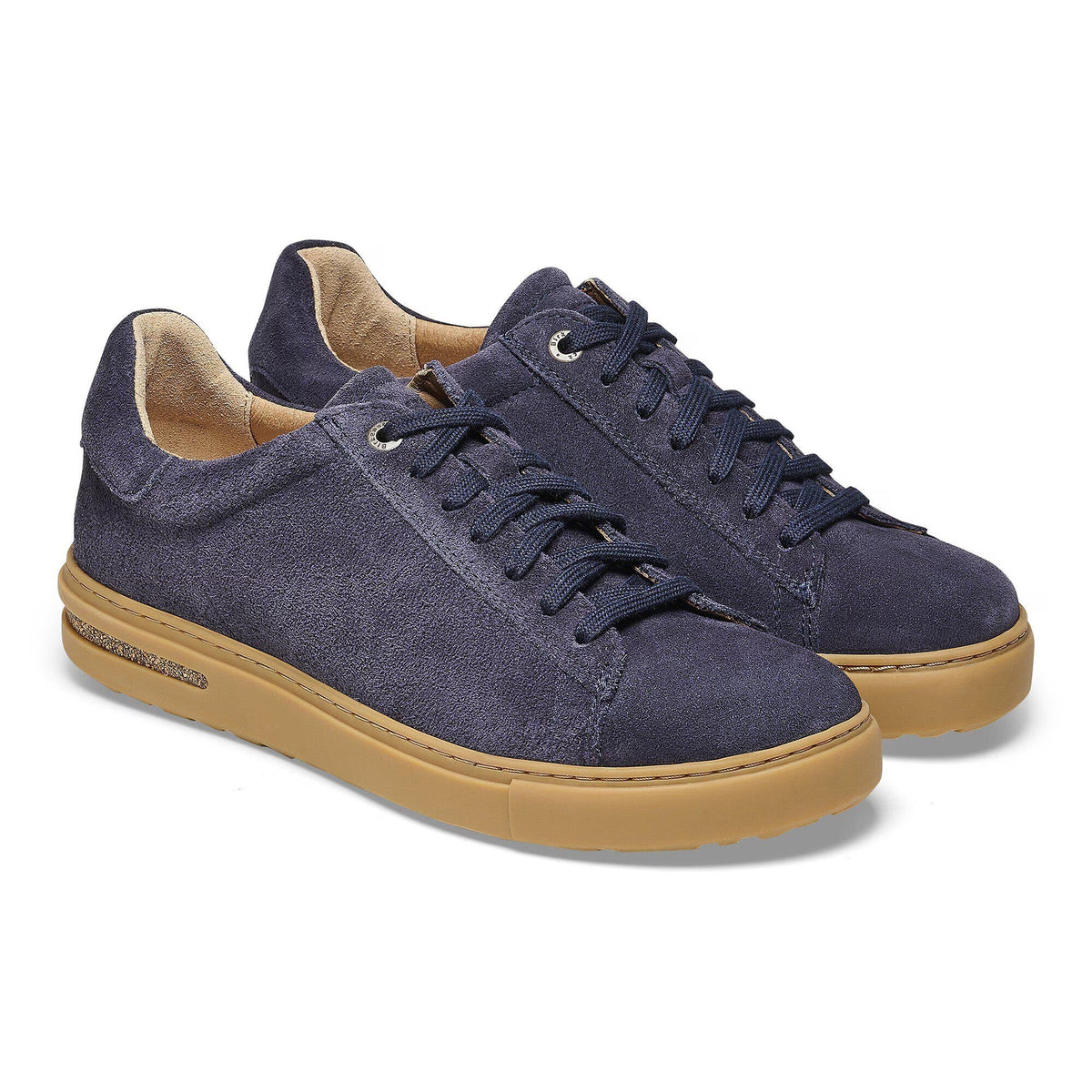 Birkenstock Bend Low Suede Leather Shoes - Midnight - Regular