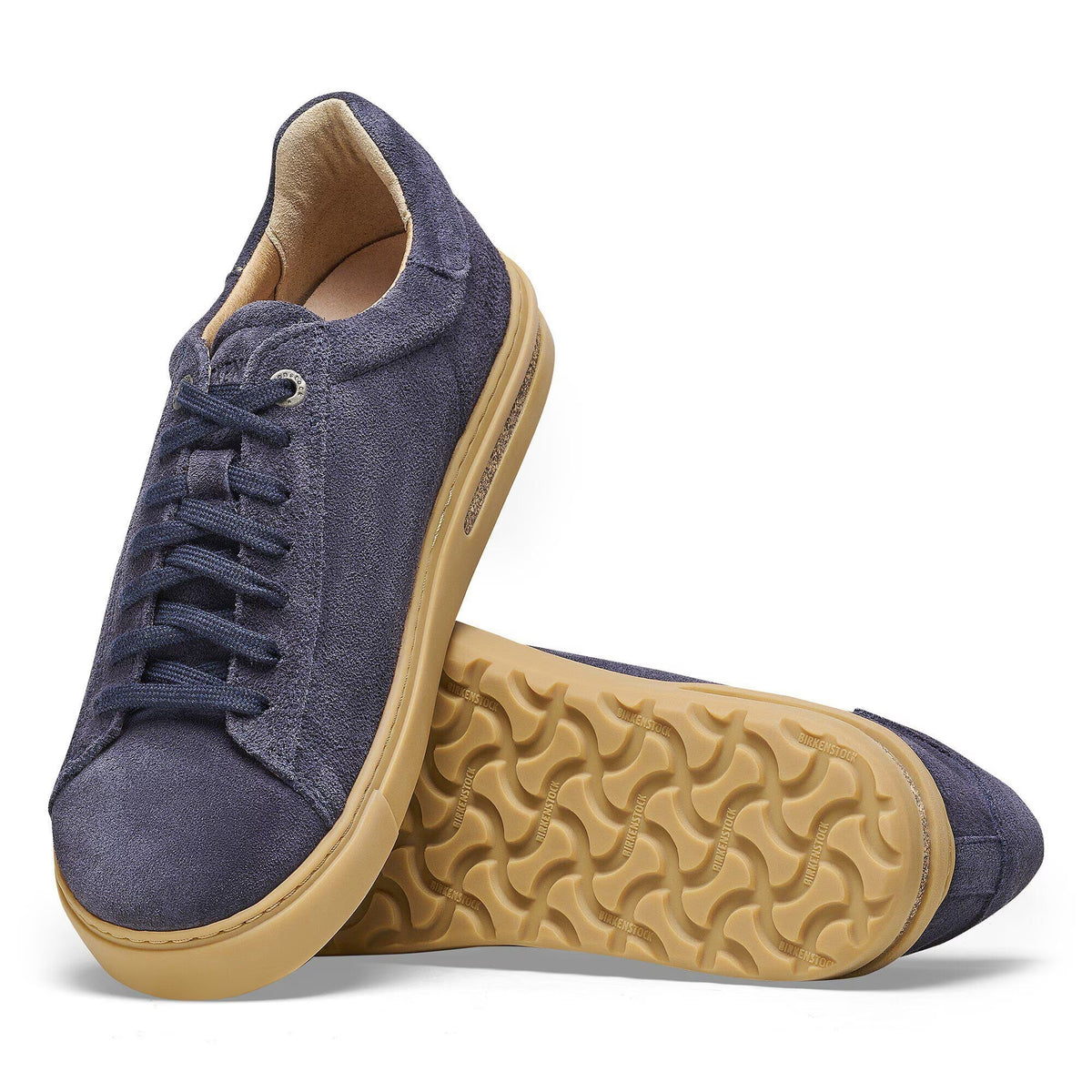 Birkenstock Bend Low Suede Leather Shoes - Midnight - Regular