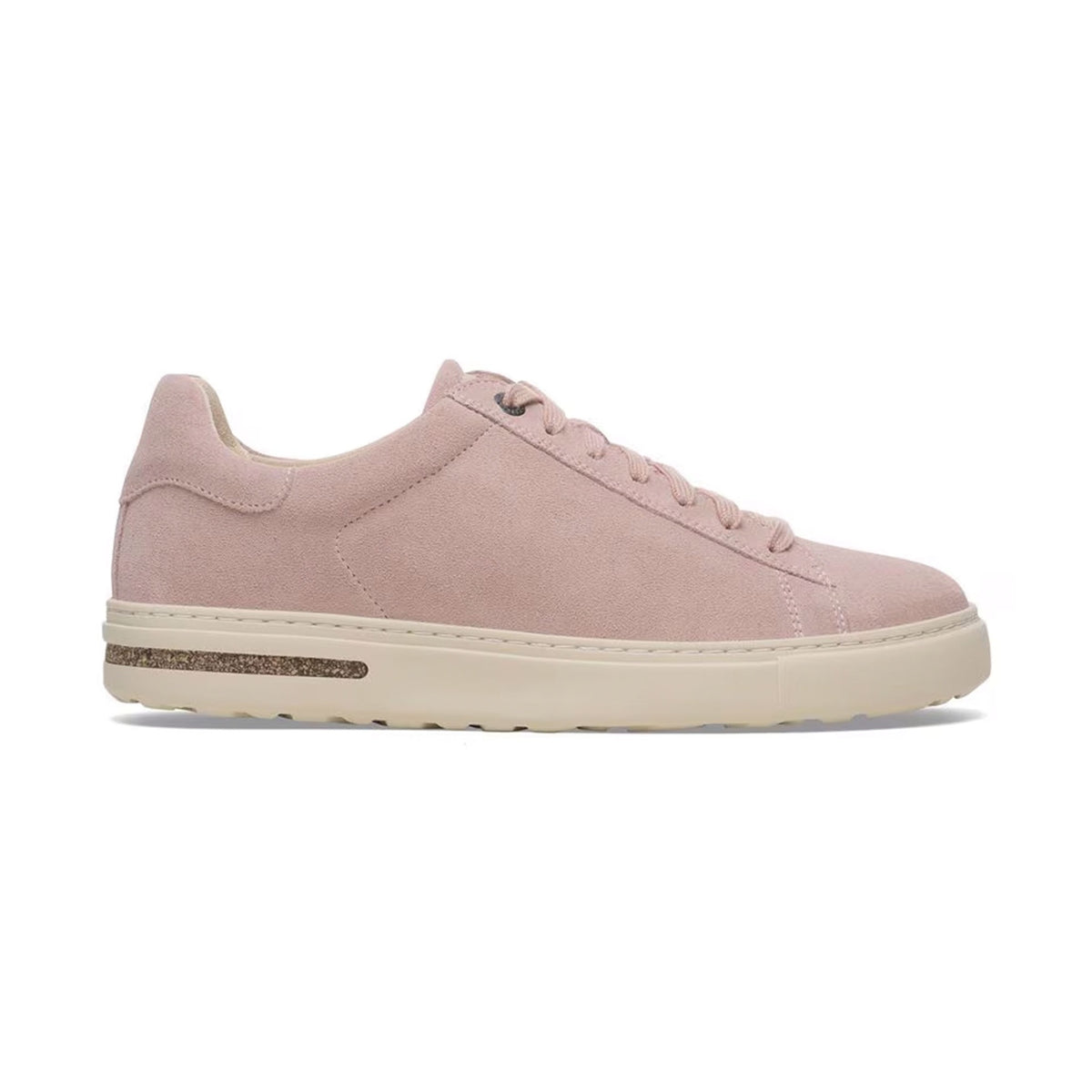 Birkenstock Bend Low Suede Leather Shoes - Light Rose, Regular