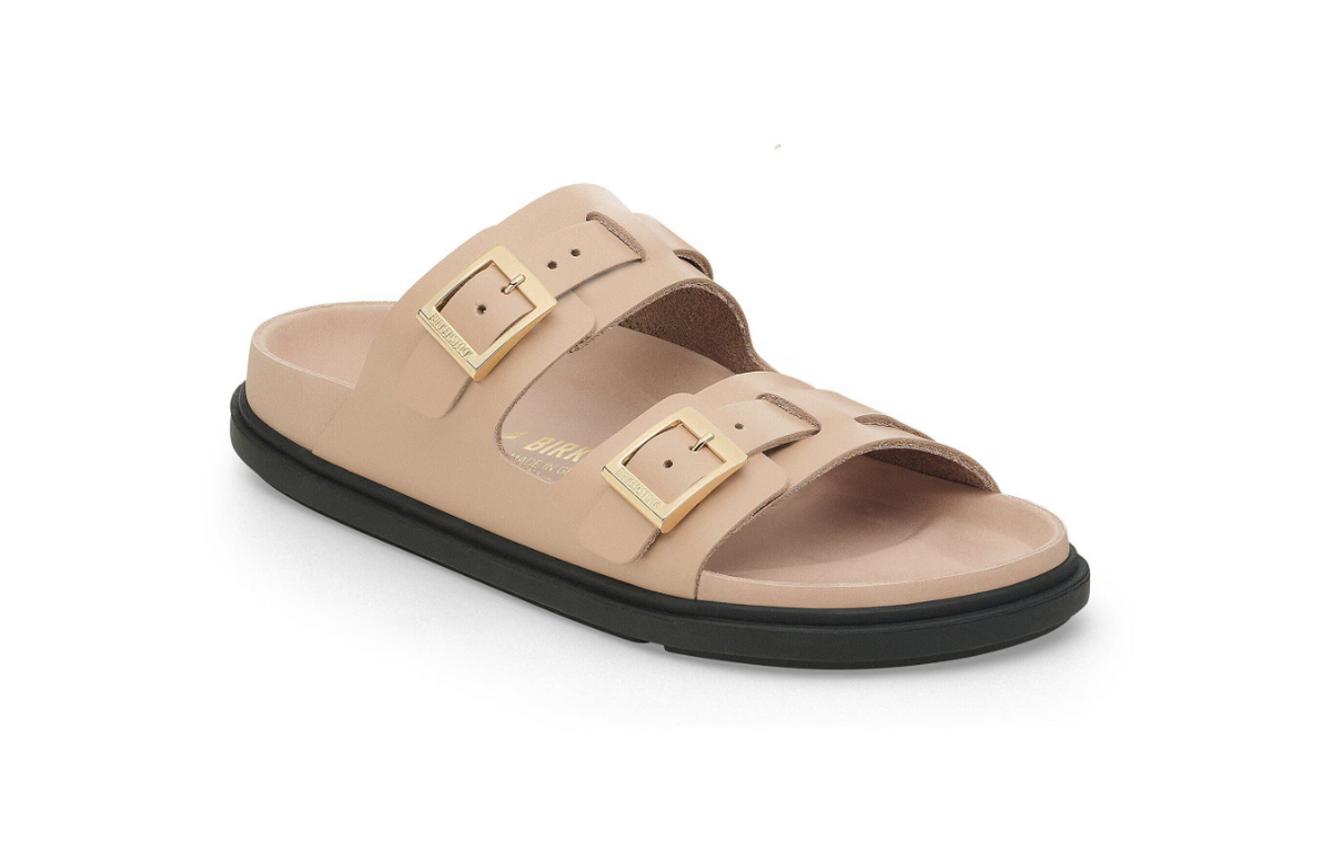 Birkenstock St Barths Exquisite Natural Leather Sandals - New Beige Narrow