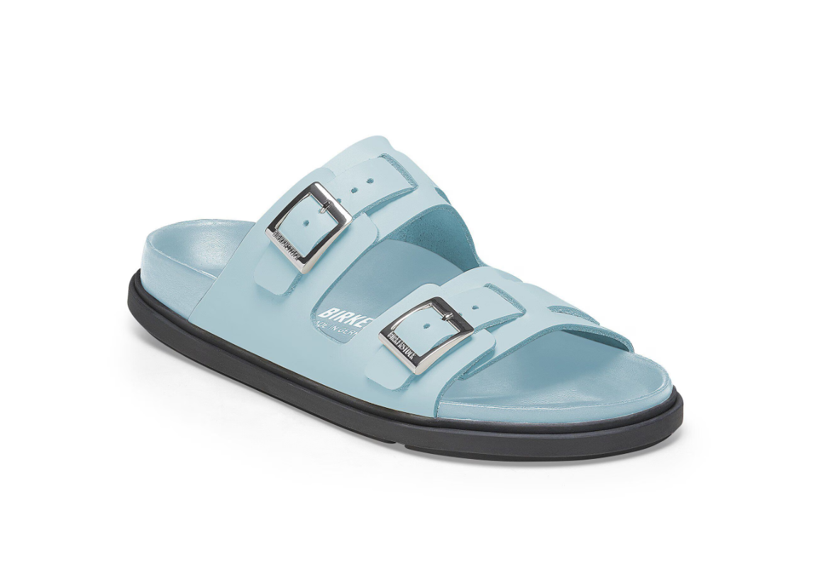 Birkenstock St Barths Natural Leather Sandals Narrow