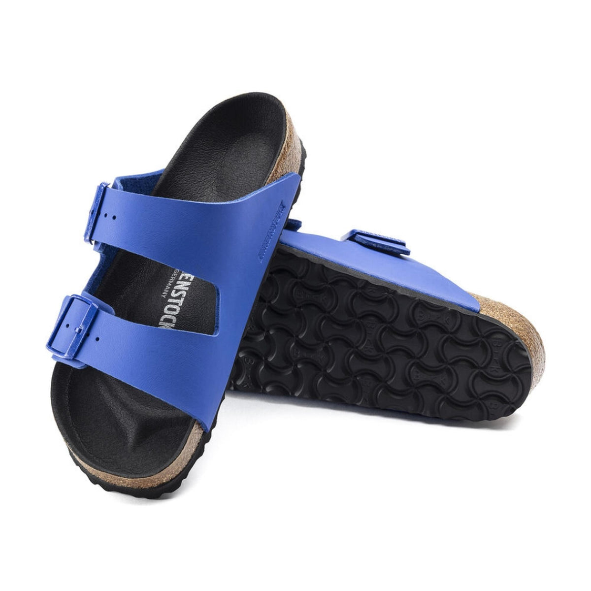 Birkenstock Arizona Birko-Flor Sandals - Ultra Blue - Narrow