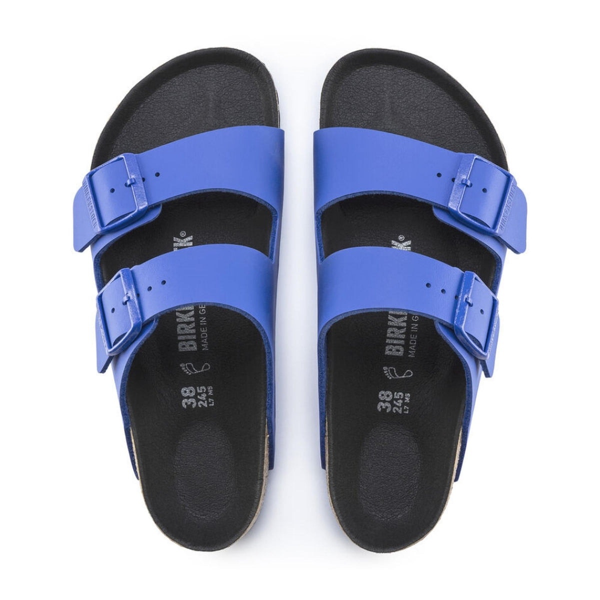 Birkenstock Arizona Birko-Flor Sandals - Ultra Blue - Narrow