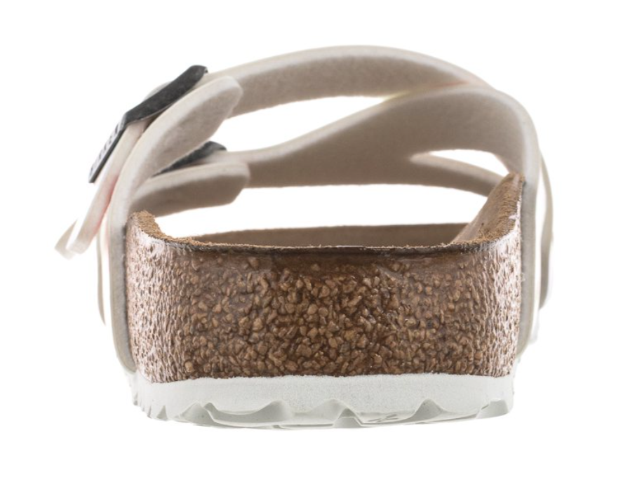 Birkenstock Yao Balance Birko-Flor Super Natural Flowers White Narrow