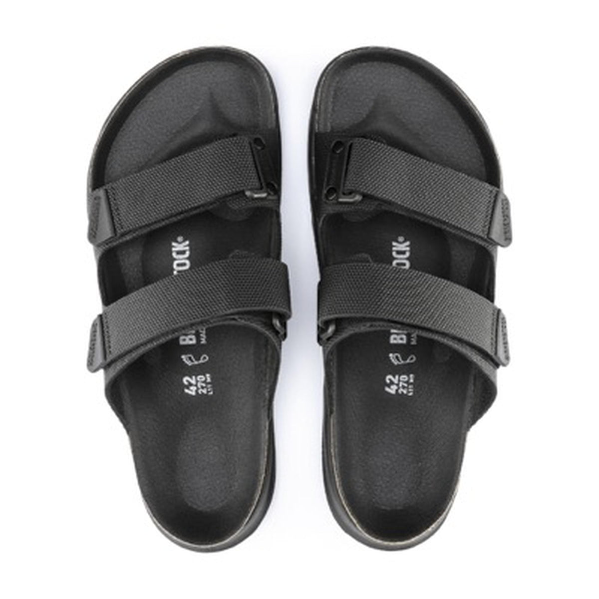 Birkenstock Atacama Men Birko-Flor Sandals - Black - Regular