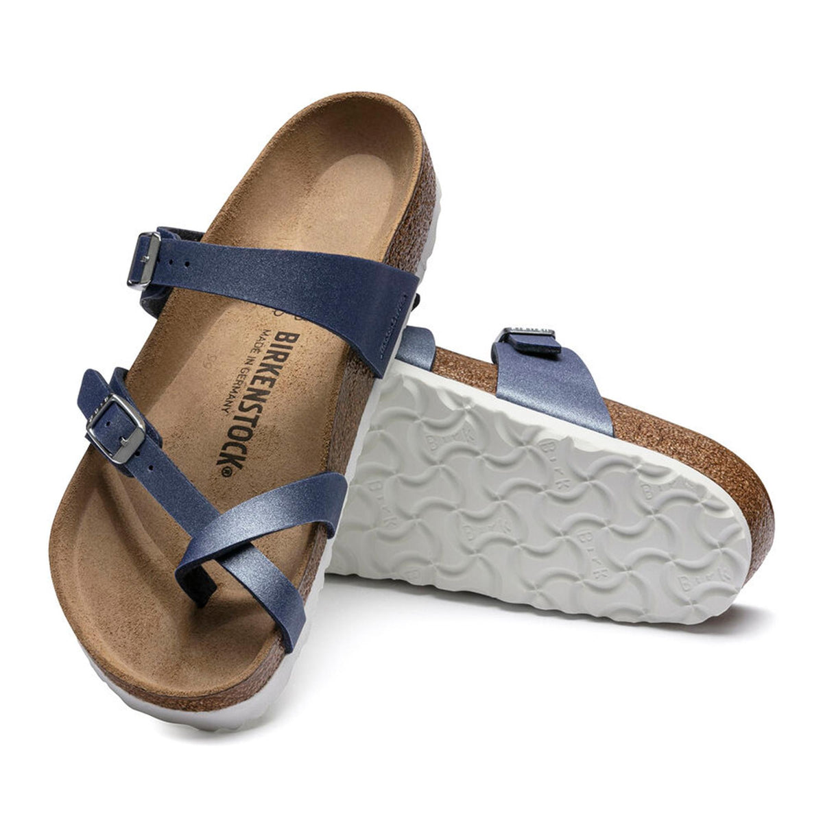 Birkenstock Mayari Birko-Flor Sandals - Blue - Regular