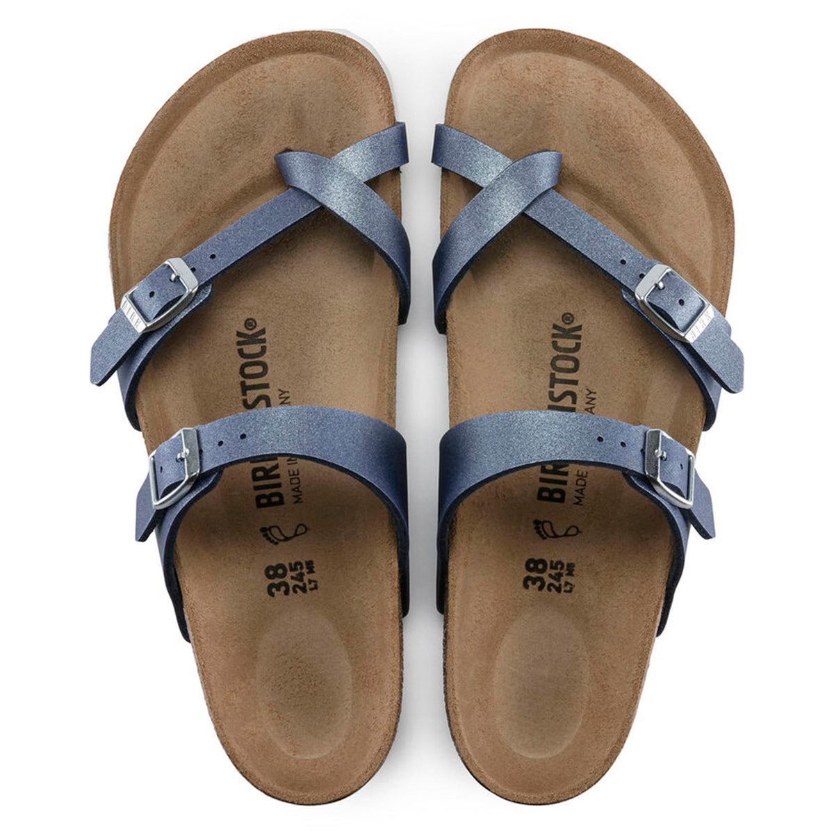 Birkenstock Mayari Birko-Flor Sandals - Blue - Regular