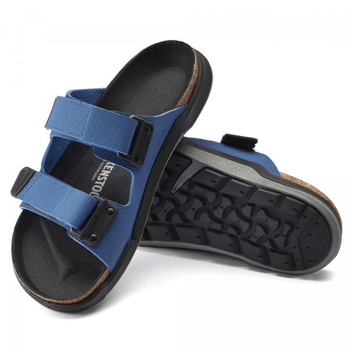 Birkenstock Atacama Men Birko-Flor Sandals - Sapphire - Regular