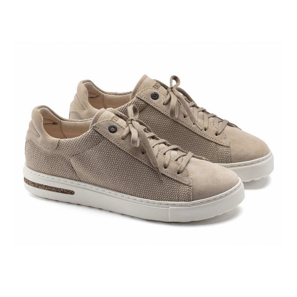 Birkenstock Bend Low Canvas Shoes - Sandcastle - Narrow