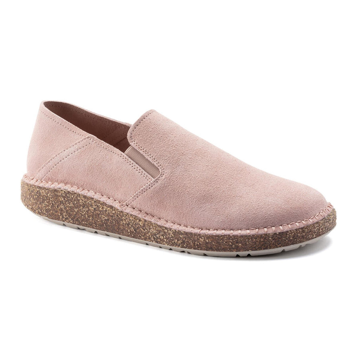 Birkenstock Callan Suede Leather Sandals - Pink - Narrow