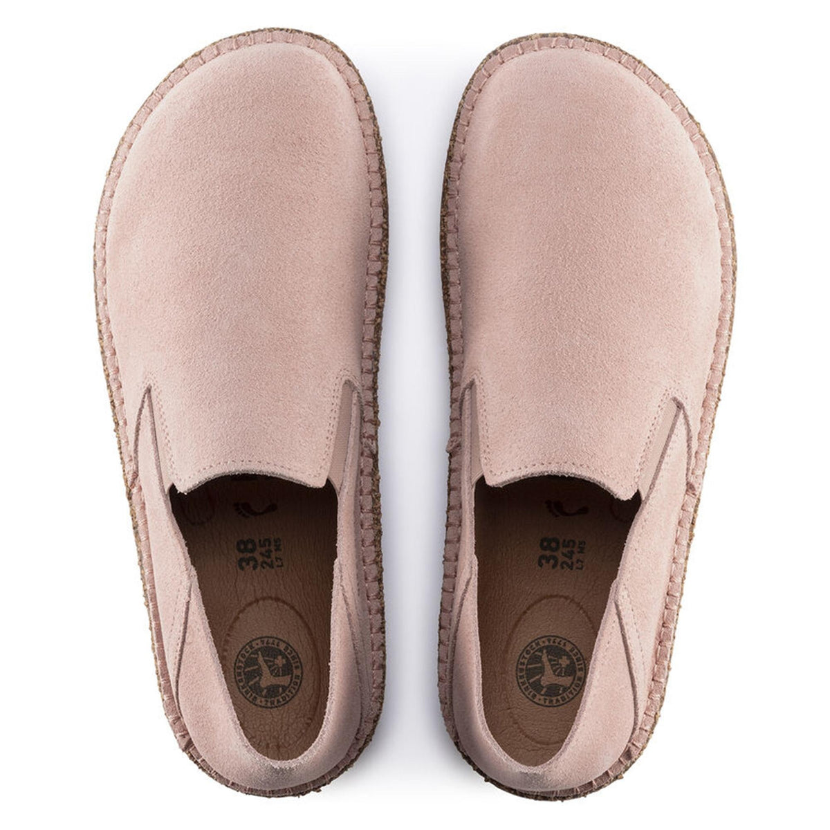 Birkenstock Callan Suede Leather Sandals - Pink - Narrow