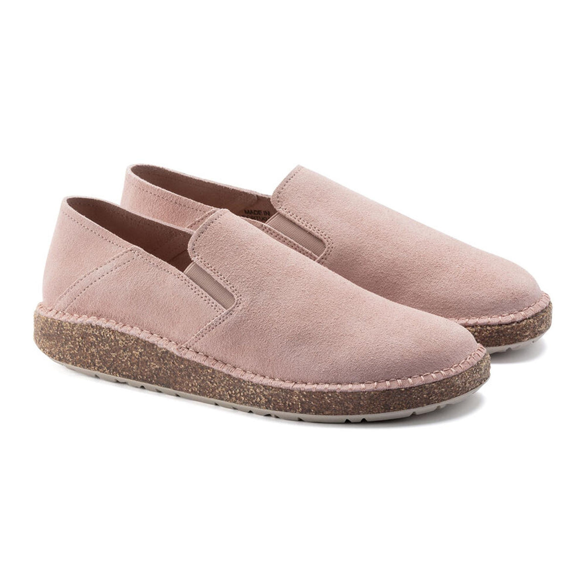 Birkenstock Callan Suede Leather Sandals - Pink - Narrow