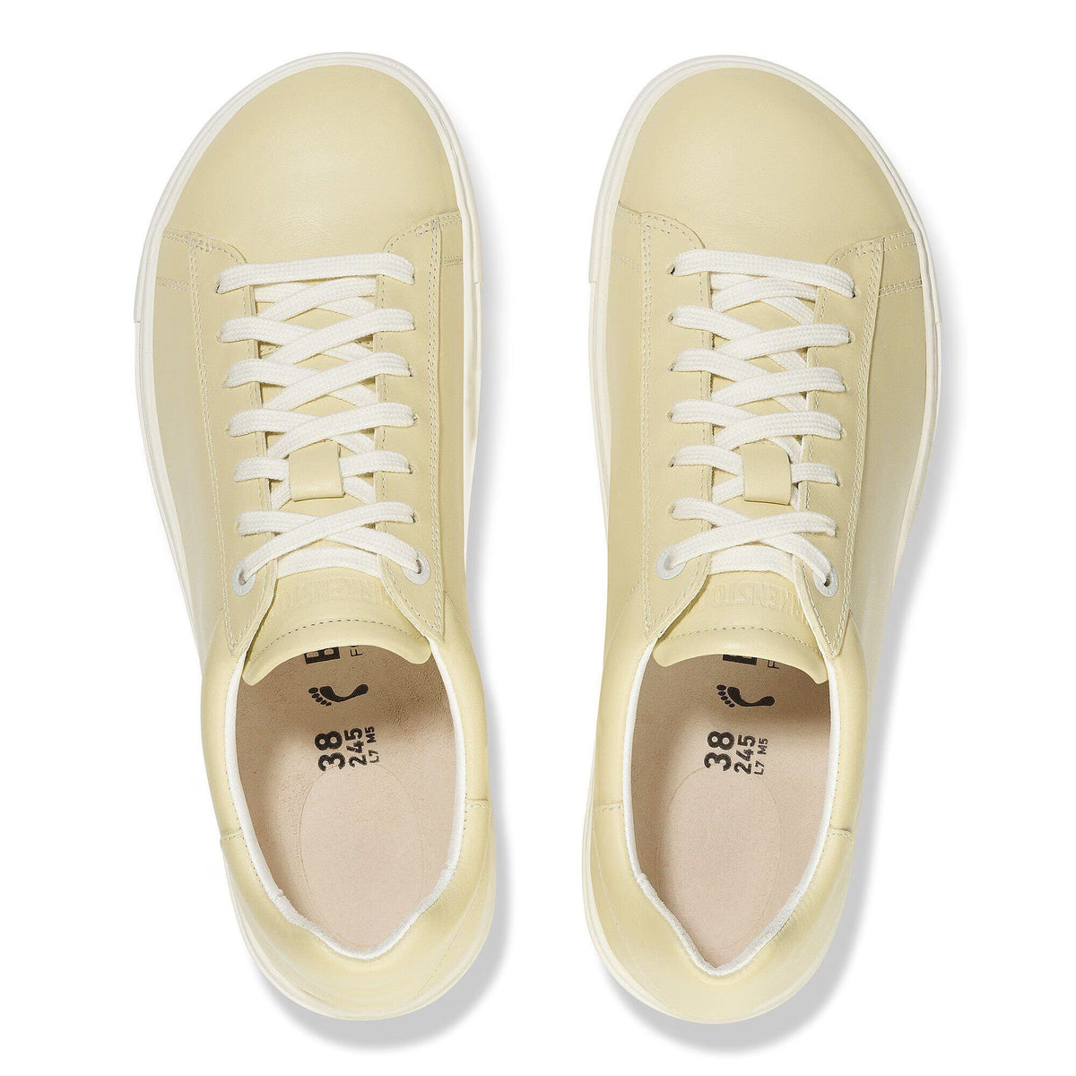 Birkenstock Bend Low Natural Leather Shoes - Butter - Narrow