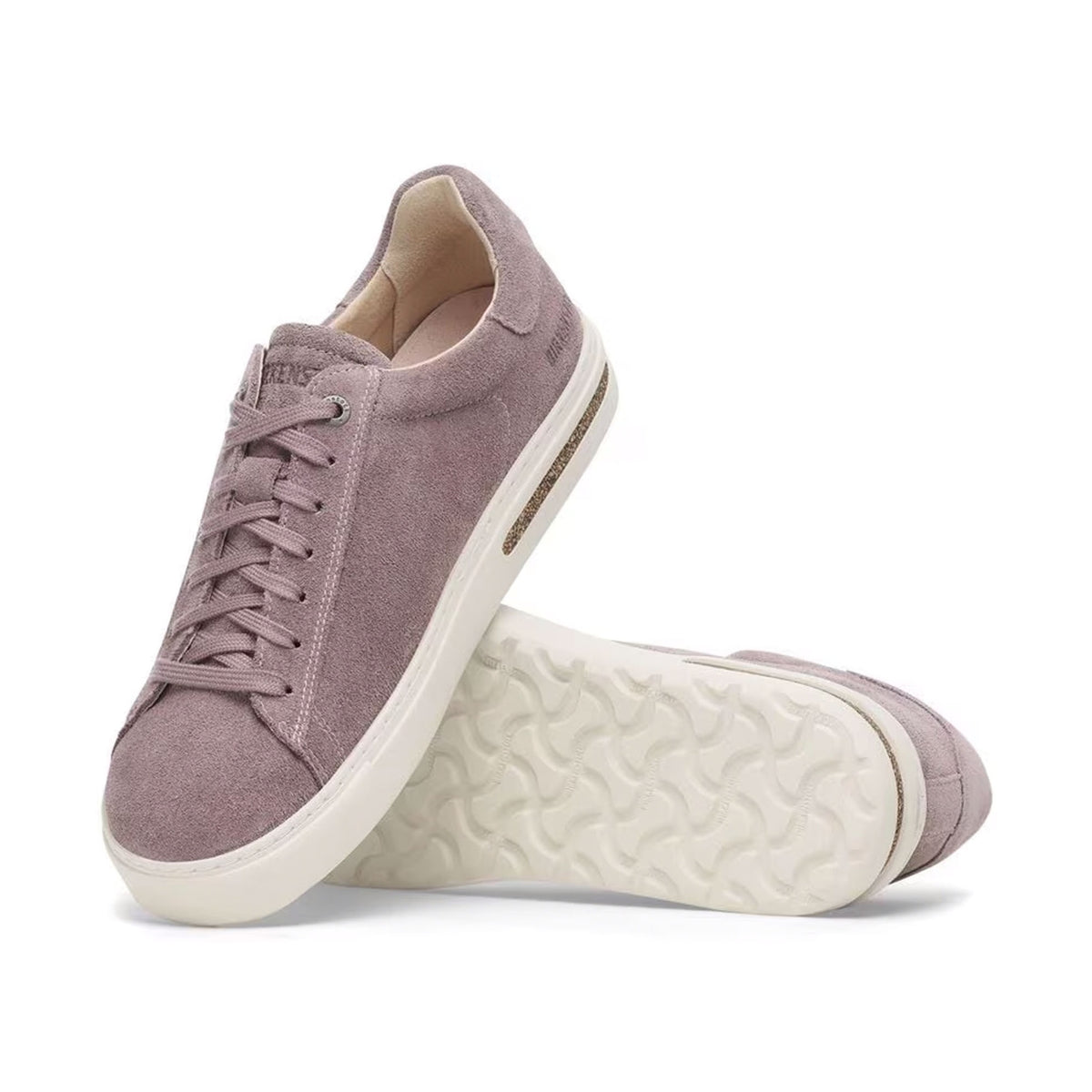 Birkenstock Bend Low Suede Leather Shoes - Purple, Narrow