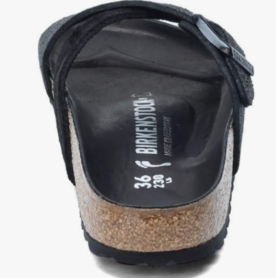 Birkenstock Siena Exquisite Suede Leather Allover Black Narrow