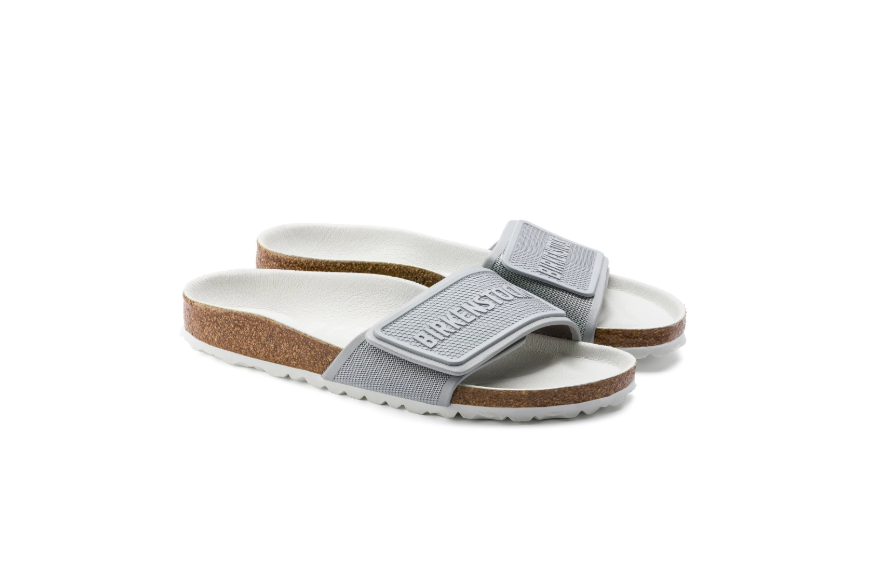 Birkenstock Tema Microfiber Gray Sandals Narrow