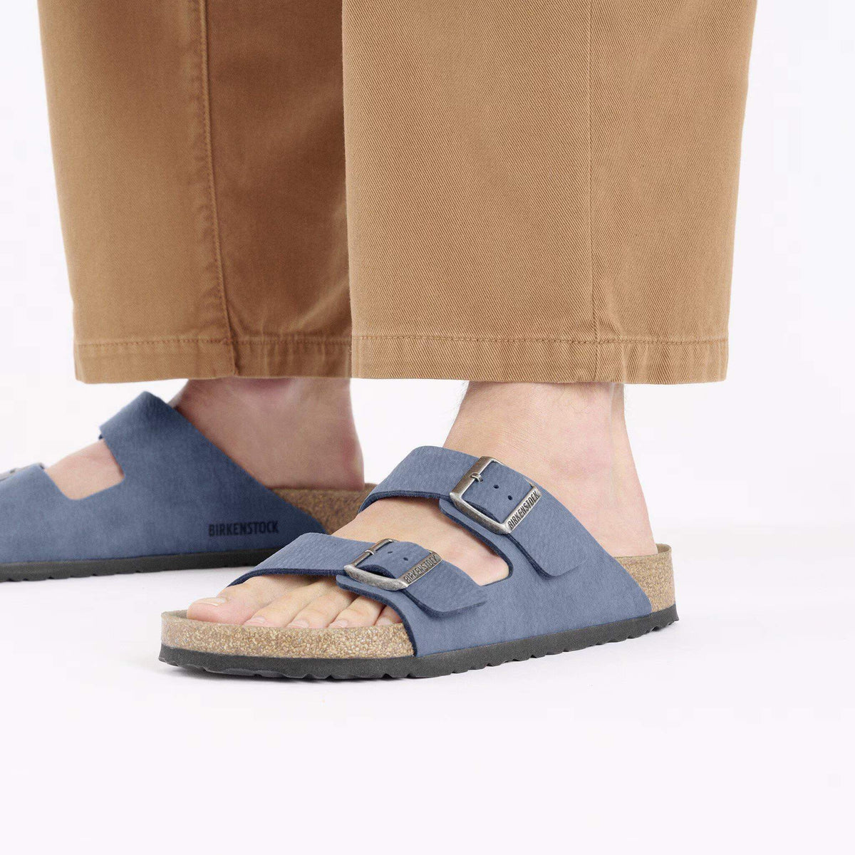Birkenstock Arizona Birko-Flor Sandals - Elemental Blue - Regular