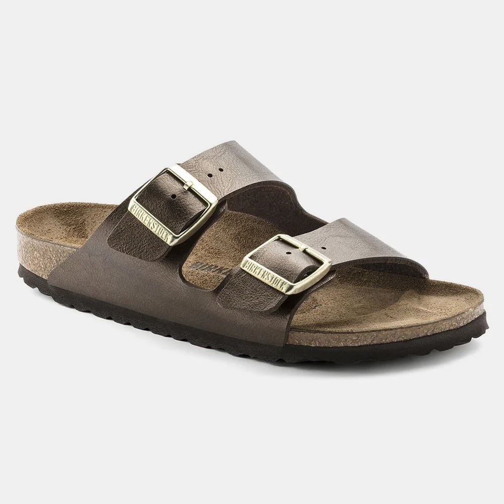 Birkenstock Arizona Birko-Flor Sandals - Toffee - Narrow