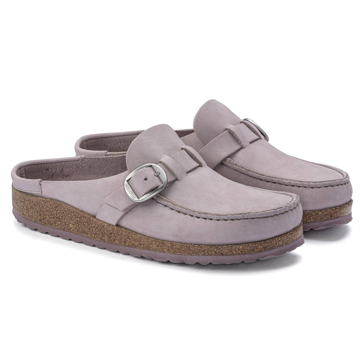 Birkenstock Buckley Nubuck Leather Clogs -Purple/ Yomo Lilac - Narrow