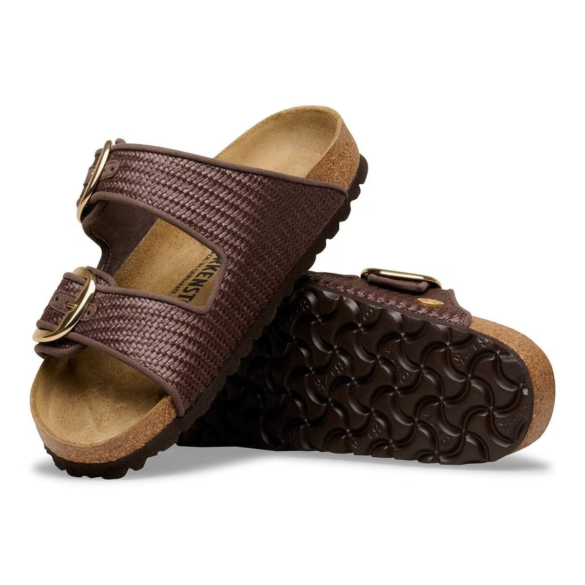 Birkenstock Arizona Big Buckle  Sandals - Raffia Carafe  - 1031416 - Regular