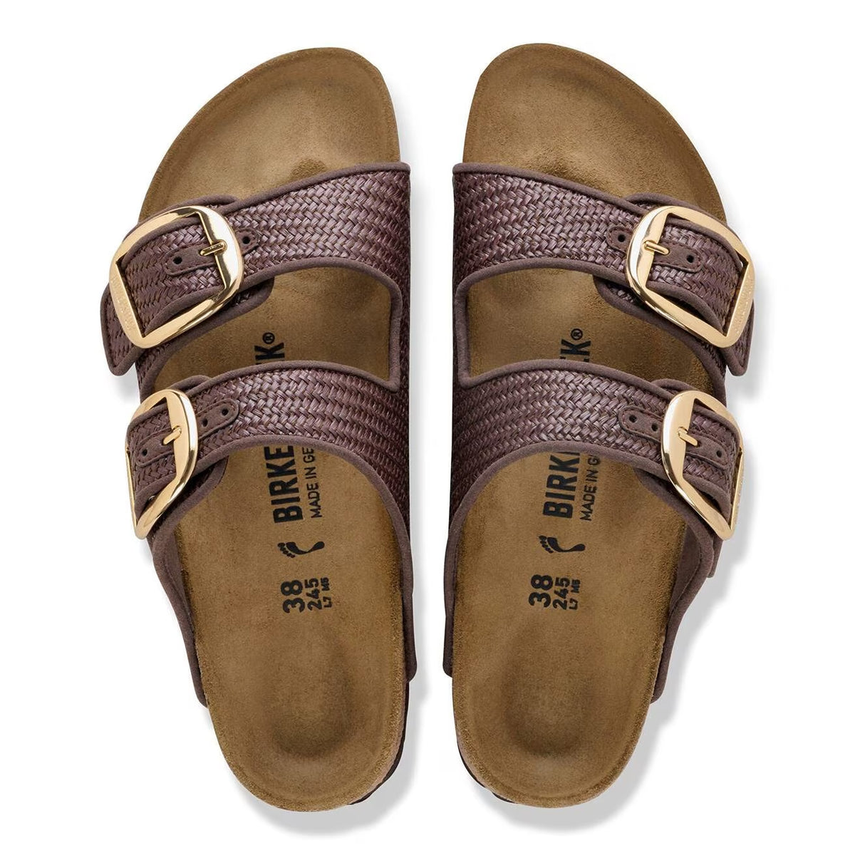 Birkenstock Arizona Big Buckle  Sandals - Raffia Carafe  - 1031416 - Regular