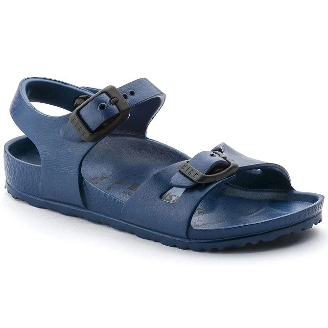 Birkenstock Rio Essentials Kids EVA Sandals - Navy - 126123 - Narrow