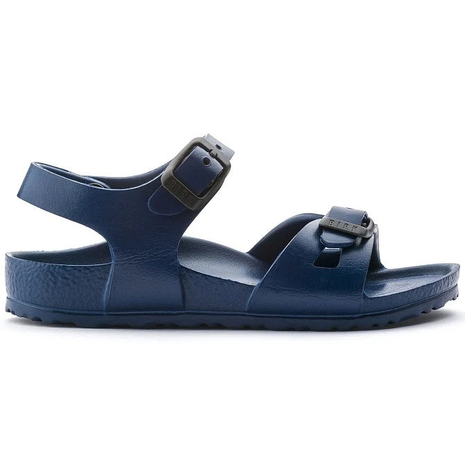 Birkenstock Rio Essentials Kids EVA Sandals - Navy - 126123 - Narrow