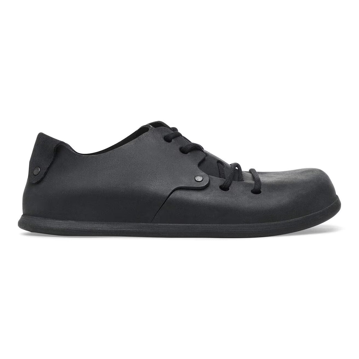 Birkenstock Montana Oiled Leather Shoes - Black - 199261 - Regular