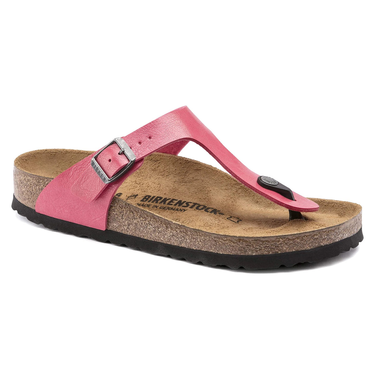 Birkenstock Gizeh Birko-Flor Sandals - Graceful Raspberry - 1016415 - Narrow
