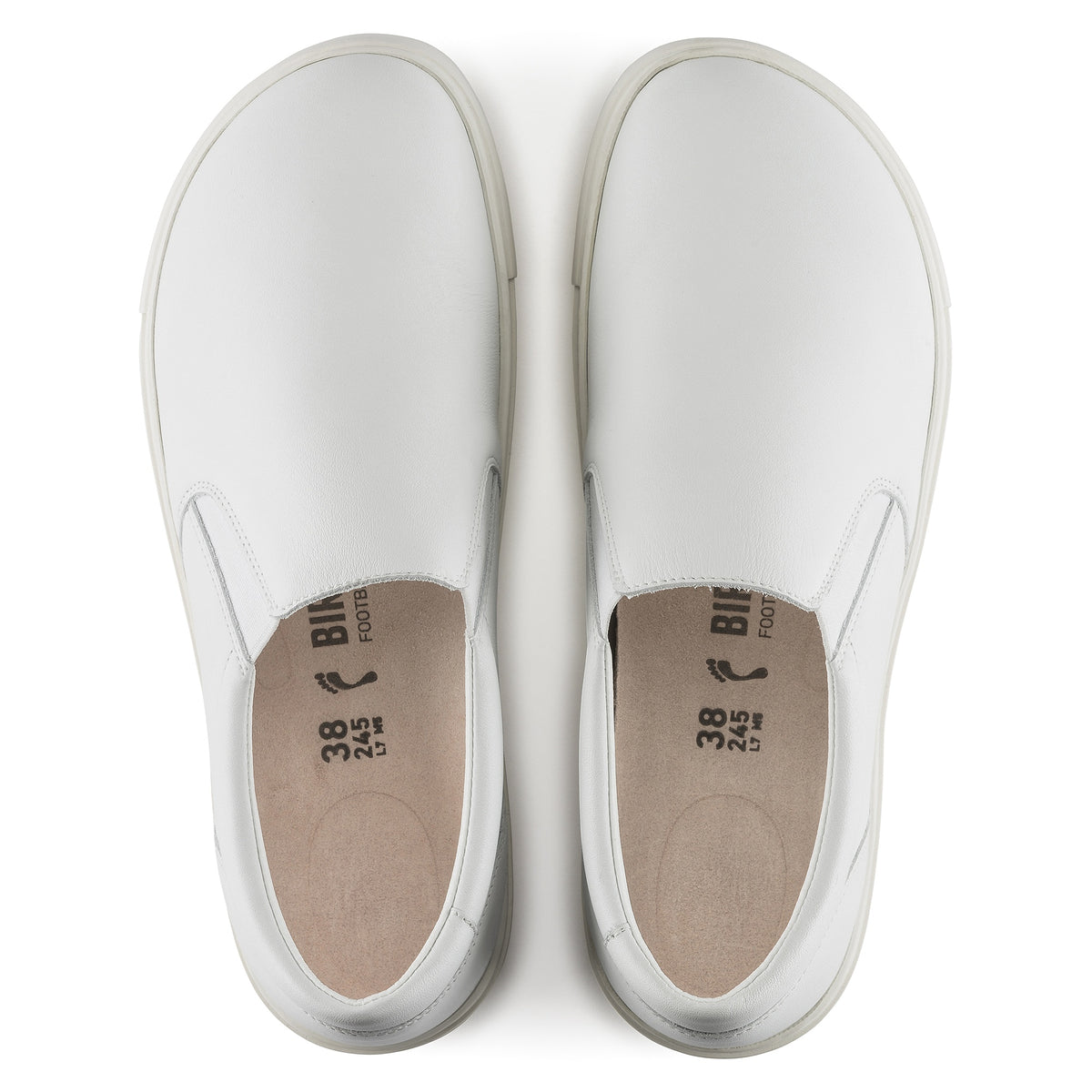 Birkenstock Oswego Leather Sandals - White - 1021325 - Regular