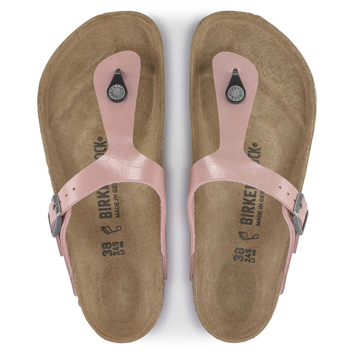 Birkenstock Gizeh Birko-Flor Sandals - Graceful Old Rose - 1023186 - Regular